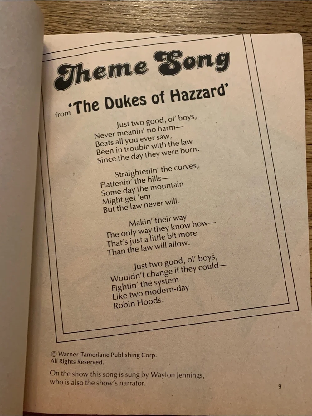 Vintage 1981 The Dukes of Hazzard Scrapbook